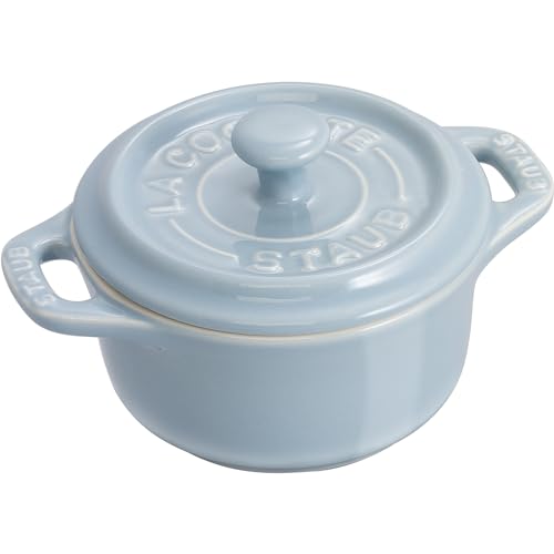 Mini Round Cocotte Set 6-Piece Pastel Ceramic M986911