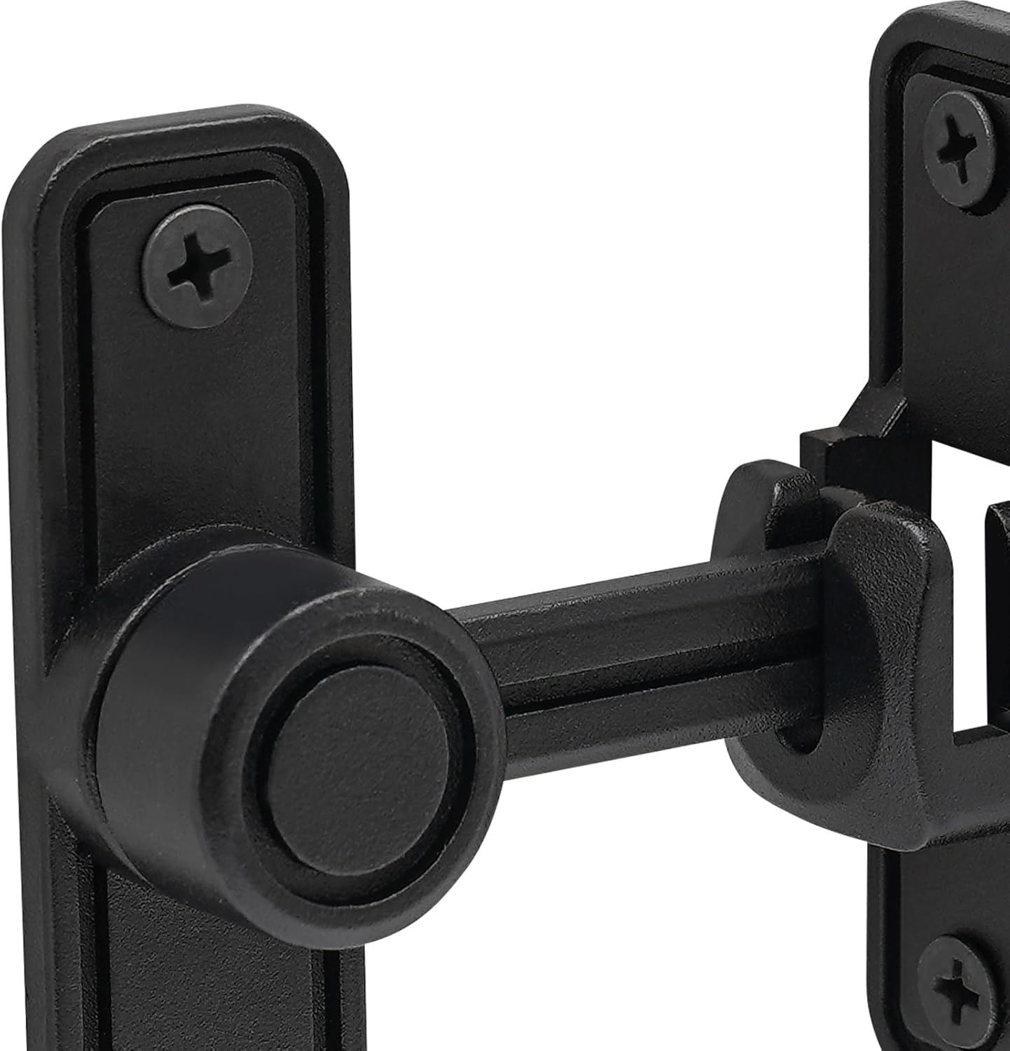 Barn Door Lock Latch, 90 & 180 Degree Heavy Duty Sliding Door Lock M560