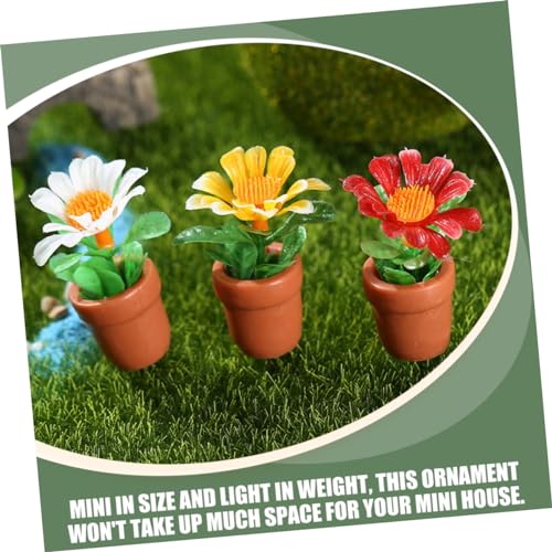Mini Plant Model Bonsai Decor for Dollhouse U66429