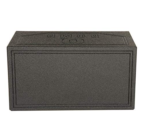 15 Inch Ported Car Subwoofer Sub Box Enclosure, Single Vented Chamber, Black A5882