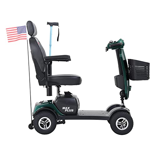 Electric Mobility Scooter for Adults and Seniors, 4-Wheel, 300 lbs Capacity, Lightweight Folding for Travel Z673704
