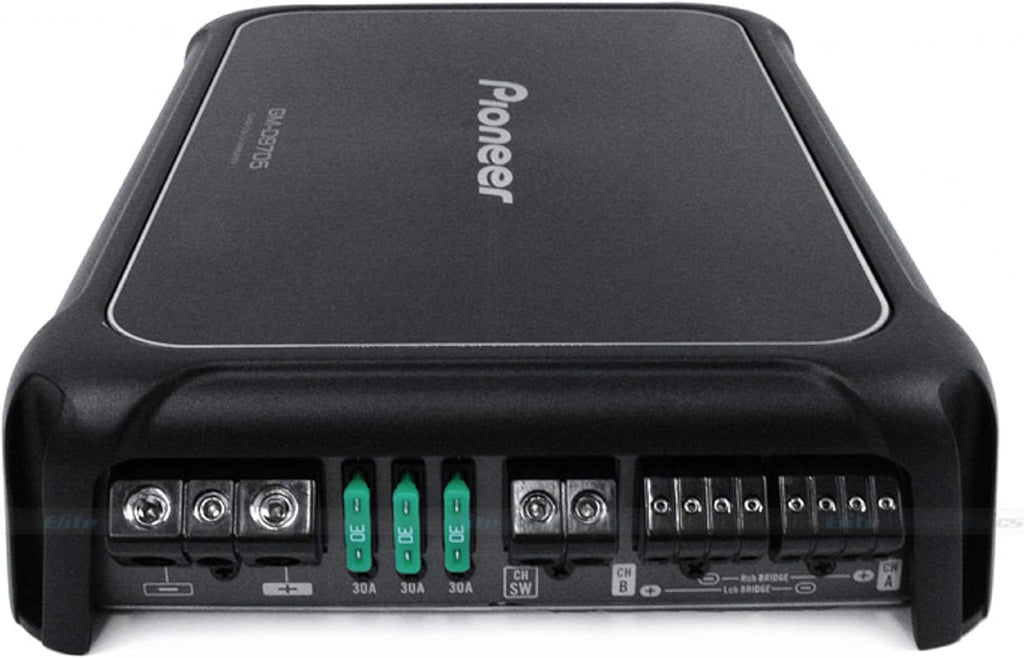 5-Channel Class-D Car Audio Amplifier with Wired Bass Boost Remote M804