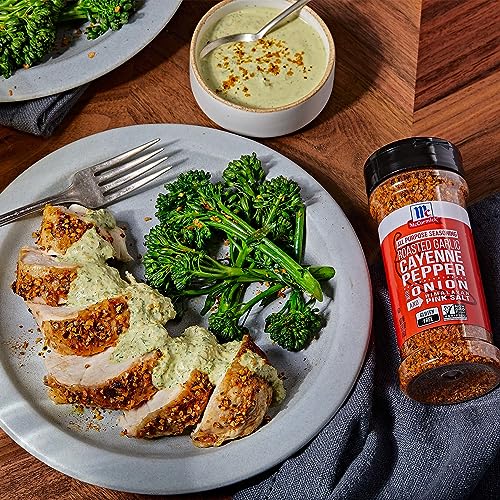 Roasted Garlic Cayenne Pepper All Purpose Seasoning with Onion and Himalayan Pink Salt R20013