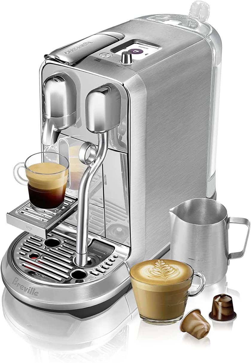 Brushed Stainless Steel Espresso Machine D191395