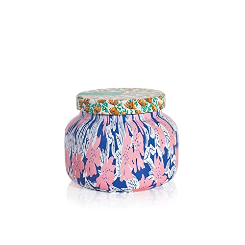 Capri Blue Volcano Candle - Pattern Play Signature Glass Jar Candle - Luxury Candle - Long Lasting Candles - Tropical Fruits & Sugared Citrus Scented Candle - Decorative Candles for Home Decor (19 oz)