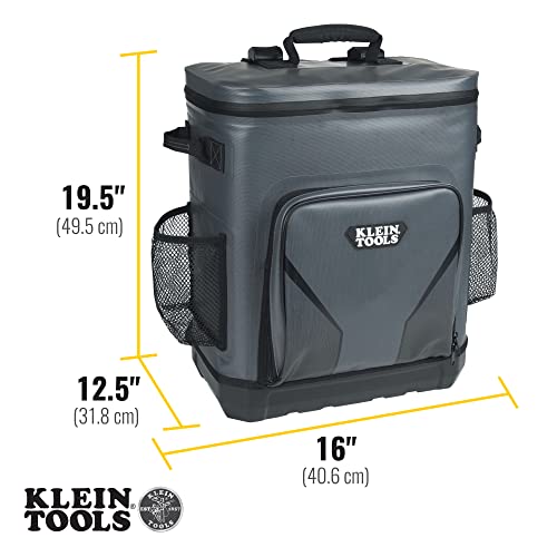 Insulated Backpack Cooler for 30 Cans, Rugged Bottom, Camping or Beach H3170