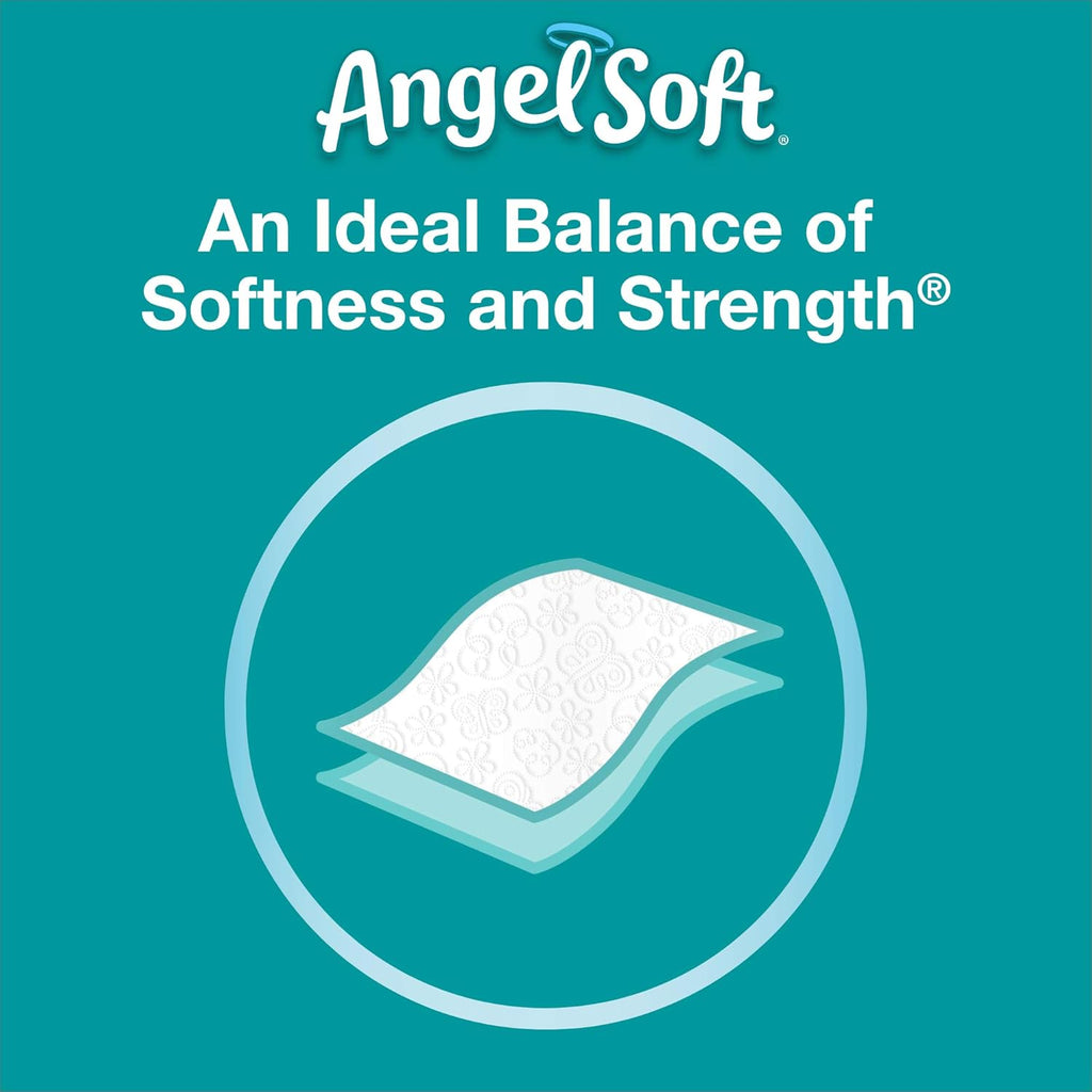 Toilet Paper, 12 Mega Rolls, 425+ 2-Ply Sheets B8304