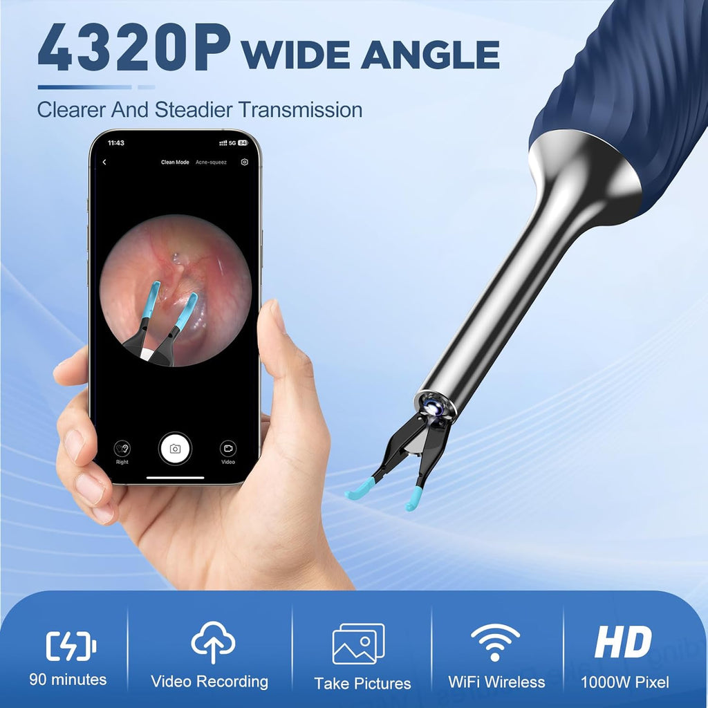 Ear Wax Removal Tool with Ear Camera and Ear Cleaner Kit G4673
