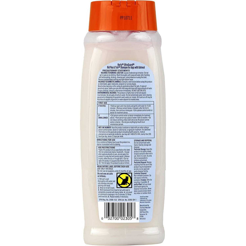 Flea & Tick Oatmeal Shampoo for Pets Z708