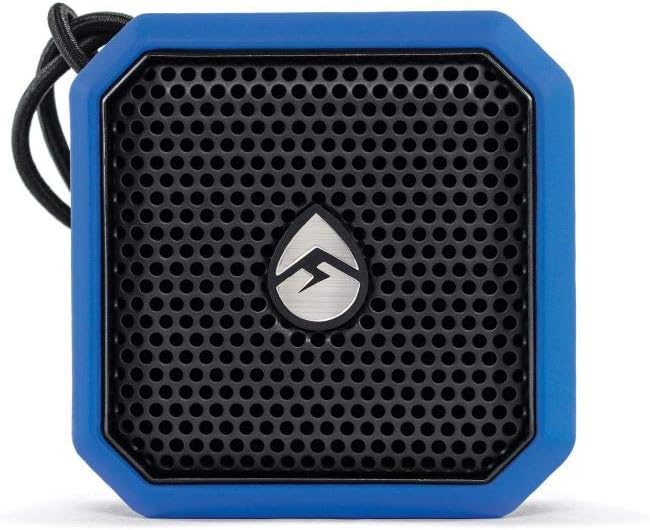 ECOXGEAR EcoPebble Lite GDI-EXPLT502 Rugged Waterproof Floating Portable Bluetooth Wireless 5-Watt Mini Smart Speaker (Blue)