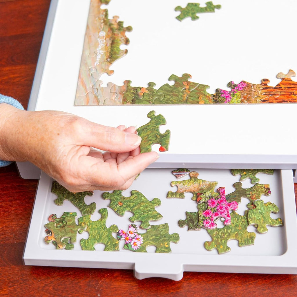 1500 Piece Puzzle Board with Drawers W807