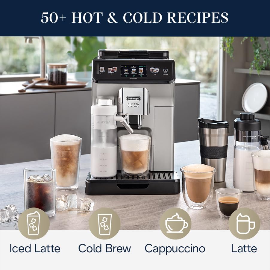 Espresso Machine with Cold Brew and Milk Frother E75543