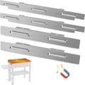 Wind Guard for Blackstone 28 Inch Griddle, Blackstone Griddle Accessories for Outdoor Barbecue, Magnetic Stainless Steel Wind Screen, Compatible with Rear Grease Cup, Hood and Side Shelf, Silver