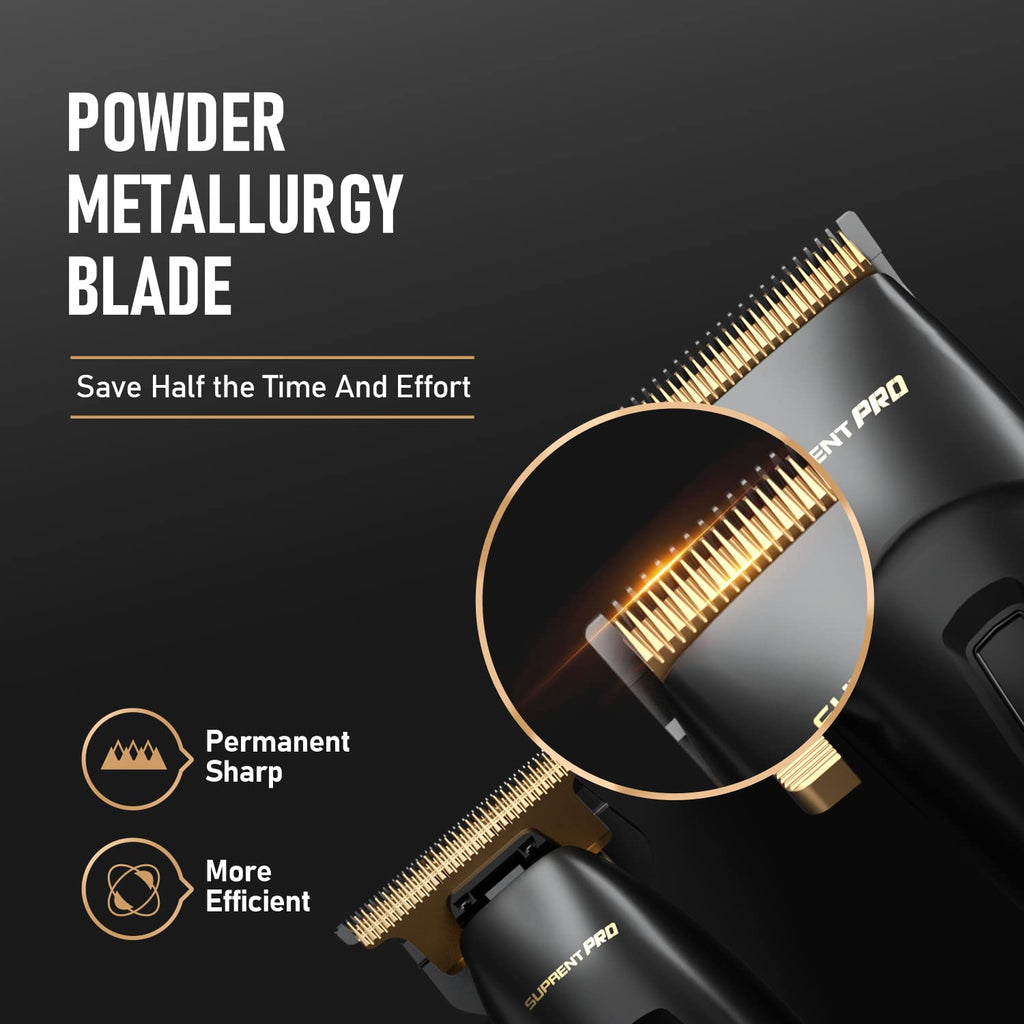 Hair Clippers for Men, USB-C Rechargeable Cordless Barber Trimmer with LED Display S937