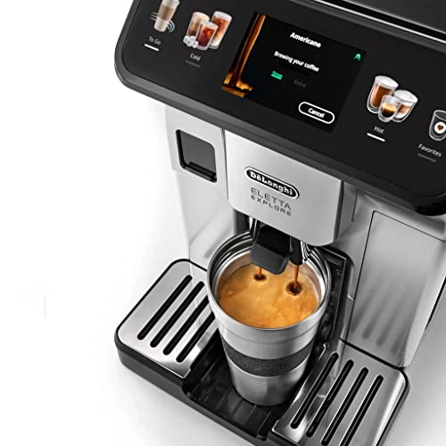 Fully Automatic Coffee Machine with Touch Screen and Hot & Cold Foam Technology Y96366