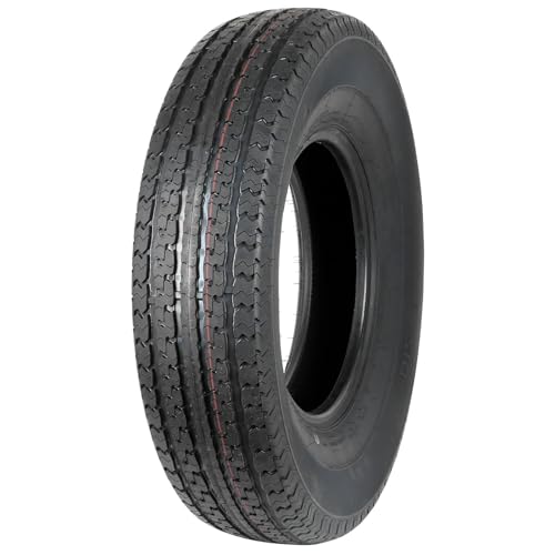 Set of 4 Heavy Duty Trailer Tires ST205/75R15 10-Ply Load Range E Q473