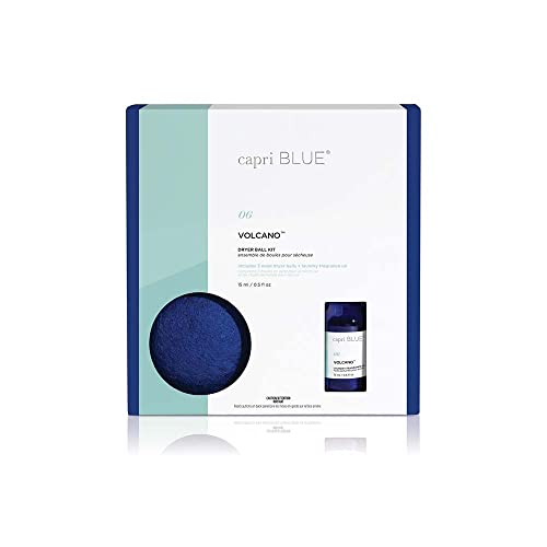 Capri Blue Volcano Laundry Fragrance Oil - Laundry Essential Oils for Wool Dryer Balls - Formulated with Grapefruit & Tangerine Essential Oils (0.5 fl oz)