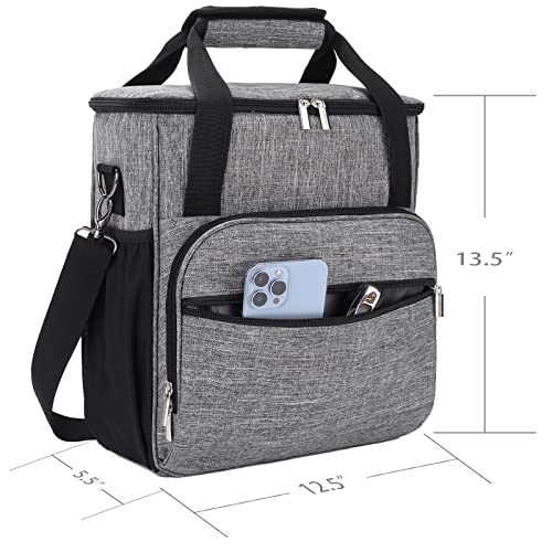 Coffee Maker Carrying Bag for Travel, Grey L2481