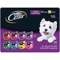 Cesar Canine Cuisine Wet Dog Food, 8 Flavor Variety Pack Classic Loaf in Sauce - Forty Counts with 8 Different Classic Flavors - Variety Pack (1 - Pack)
