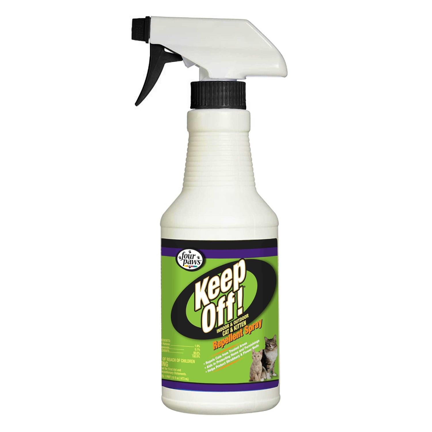 Four Paws Keep Off Indoor/Outdoor Cat &amp; Kitten Repellent - Pet Supplies online store