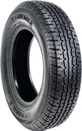 Transeagle ST Radial II Steel Belted Premium Trailer Radial Tire-ST205/75R15 205/75/15 205/75-15 111/106N Load Range E LRE 10-Ply BSW Black Side Wall