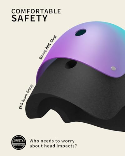 Kids Bike Helmet Adjustable for Toddler to Youth L9616