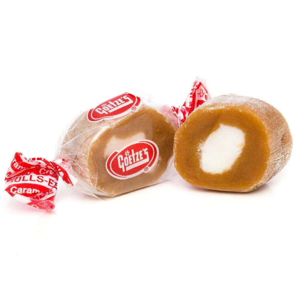 Sarah's Candy Factory Caramel Candy Original Caramel Filled with Cream in Resealable Bag 16 Oz