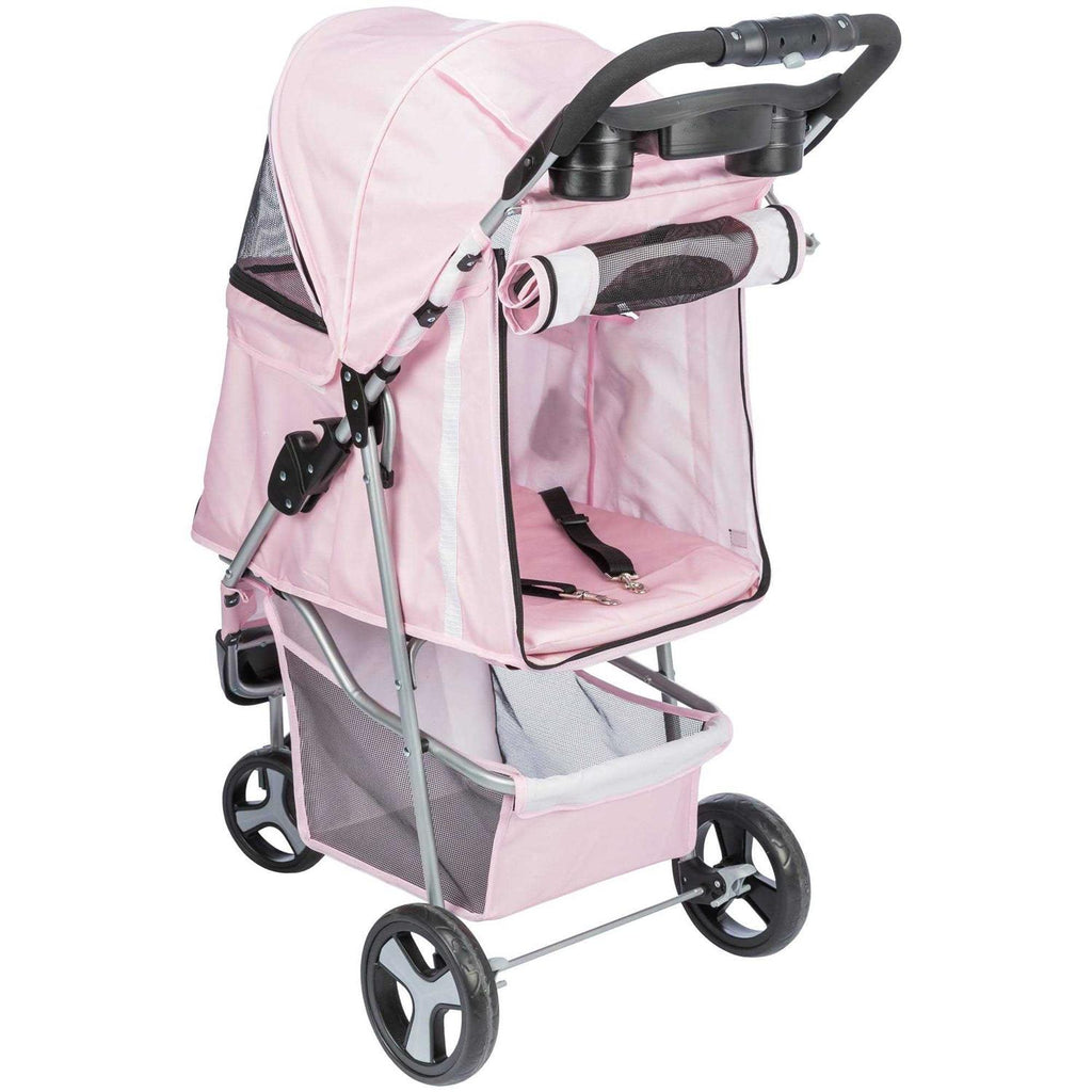 Foldable Pet Stroller for Cats and Dogs Q869625