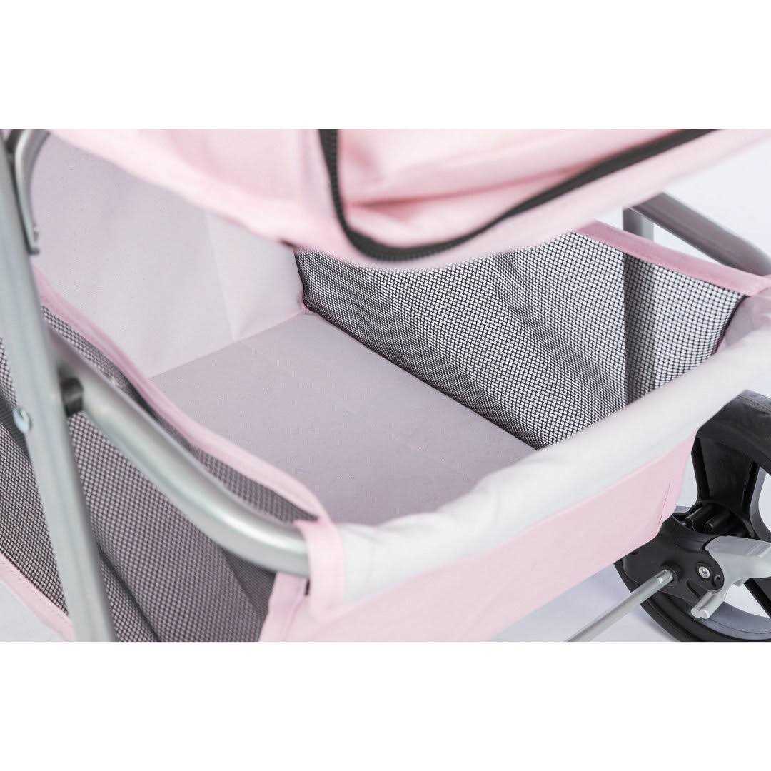 Foldable Pet Stroller for Cats and Dogs Q869625
