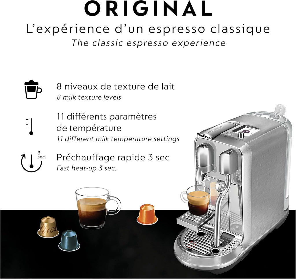 Brushed Stainless Steel Espresso Machine D191395