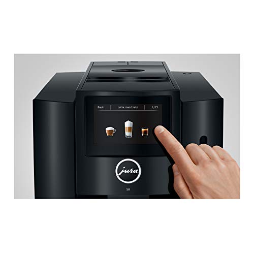 Automatic Coffee Machine 64 oz, Moonlight Silver with Glass Milk Container T3959