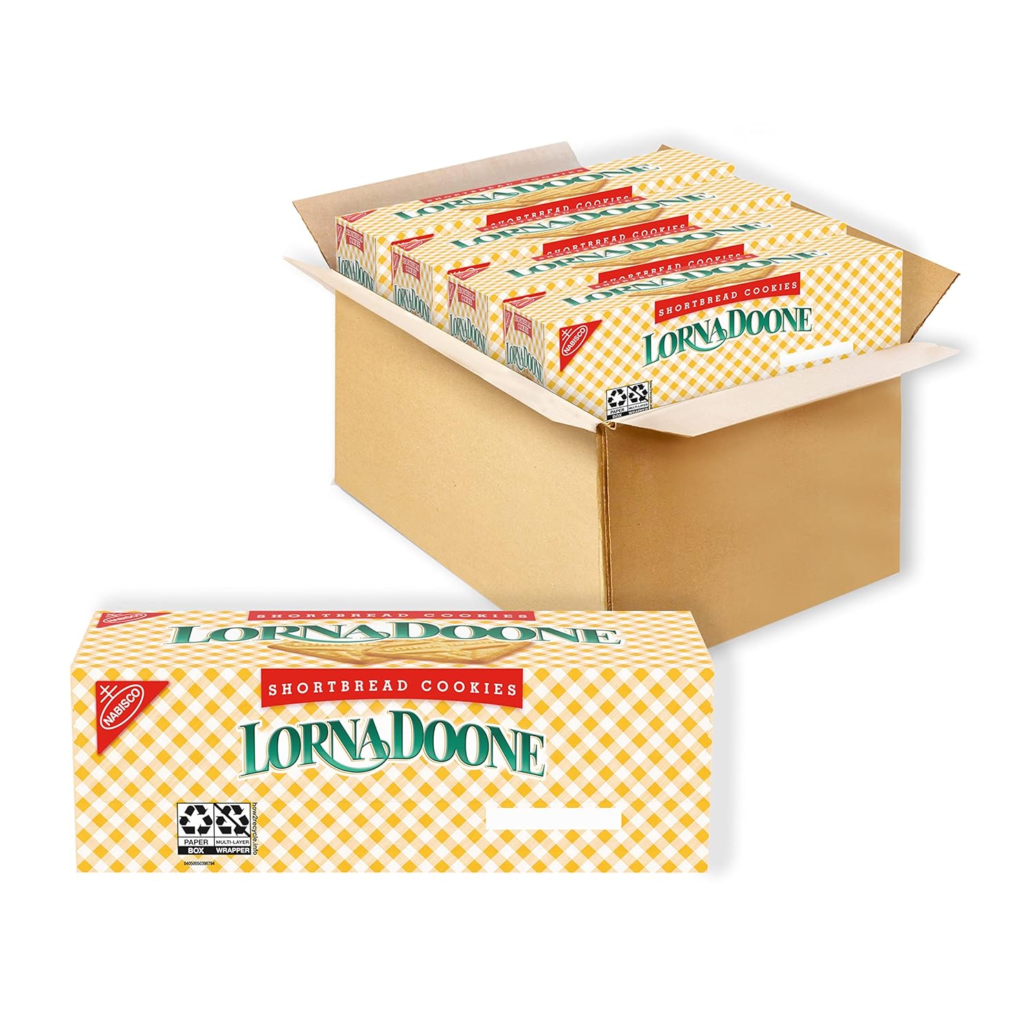 Lorna Doone Shortbread Cookies, 1 Oz Single Serve Cookies (Pack of 120)