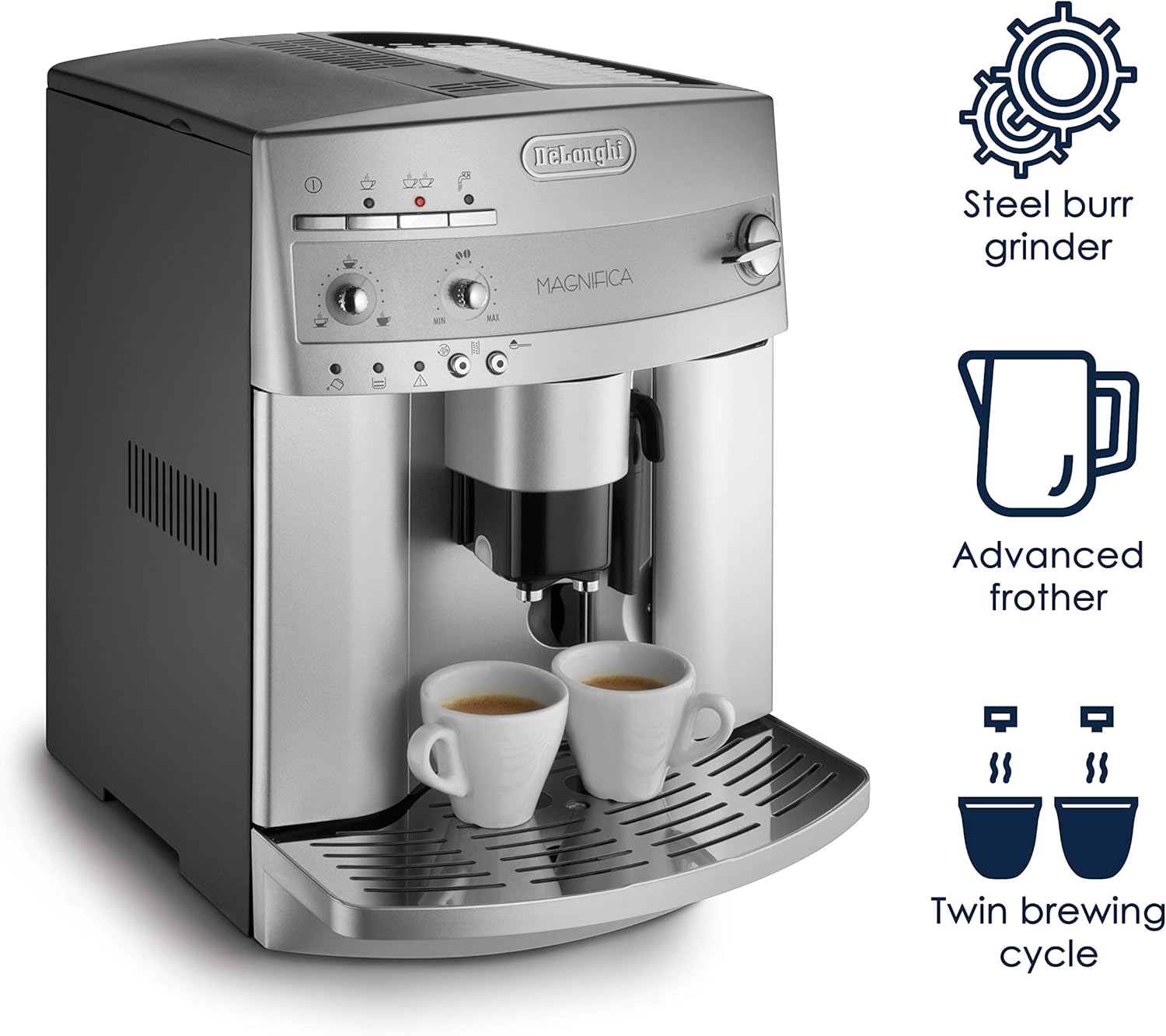 Super Automatic Espresso & Coffee Machine, Silver Z483074