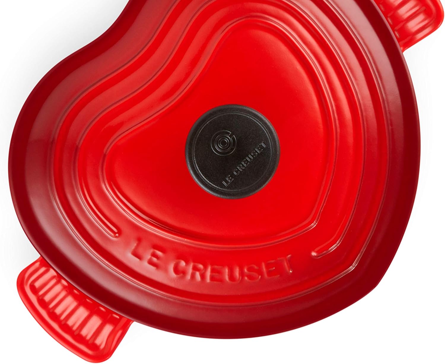 Enameled Cast Iron Heart Cocotte, 2 qt. P48831