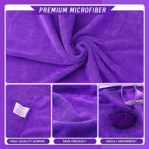Microfiber Salon Towel, Super Absorbent, Fast Drying, 12 Pack V747
