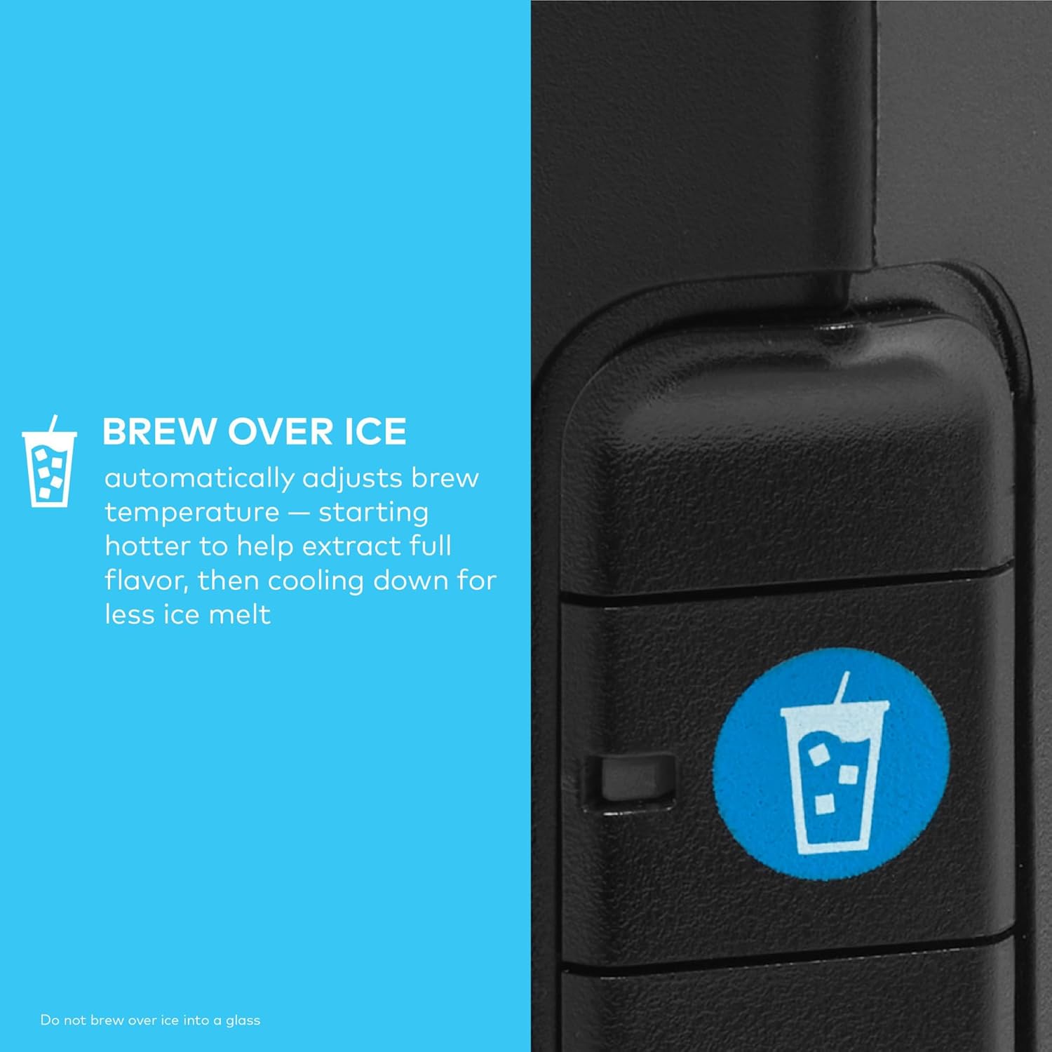 Single Serve Coffee Maker with Milk Frother, Black O1465
