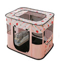 Carroza Portable Foldable Pet Playpen Collapsible Crates Kennel Playpen for Dog cat and Rabbit &amp;Travel Playpen Outdoor or Indoor - Pet Supplies online store