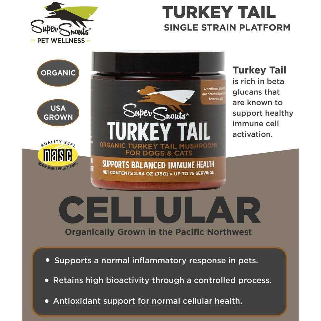Turkey Tail Supplement for Pets W4877