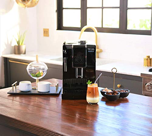 Automatic Coffee & Espresso Machine with Burr Grinder, Iced-Coffee, Black H693