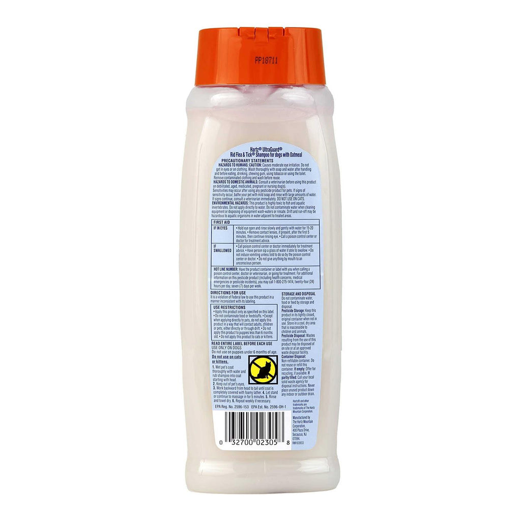 Flea & Tick Oatmeal Shampoo for Pets Z708