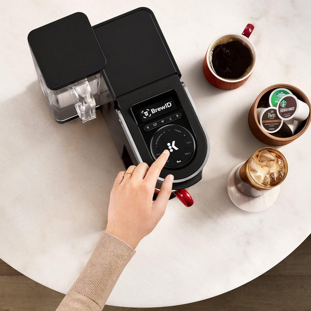 Single Serve Coffee Maker, Black F618838