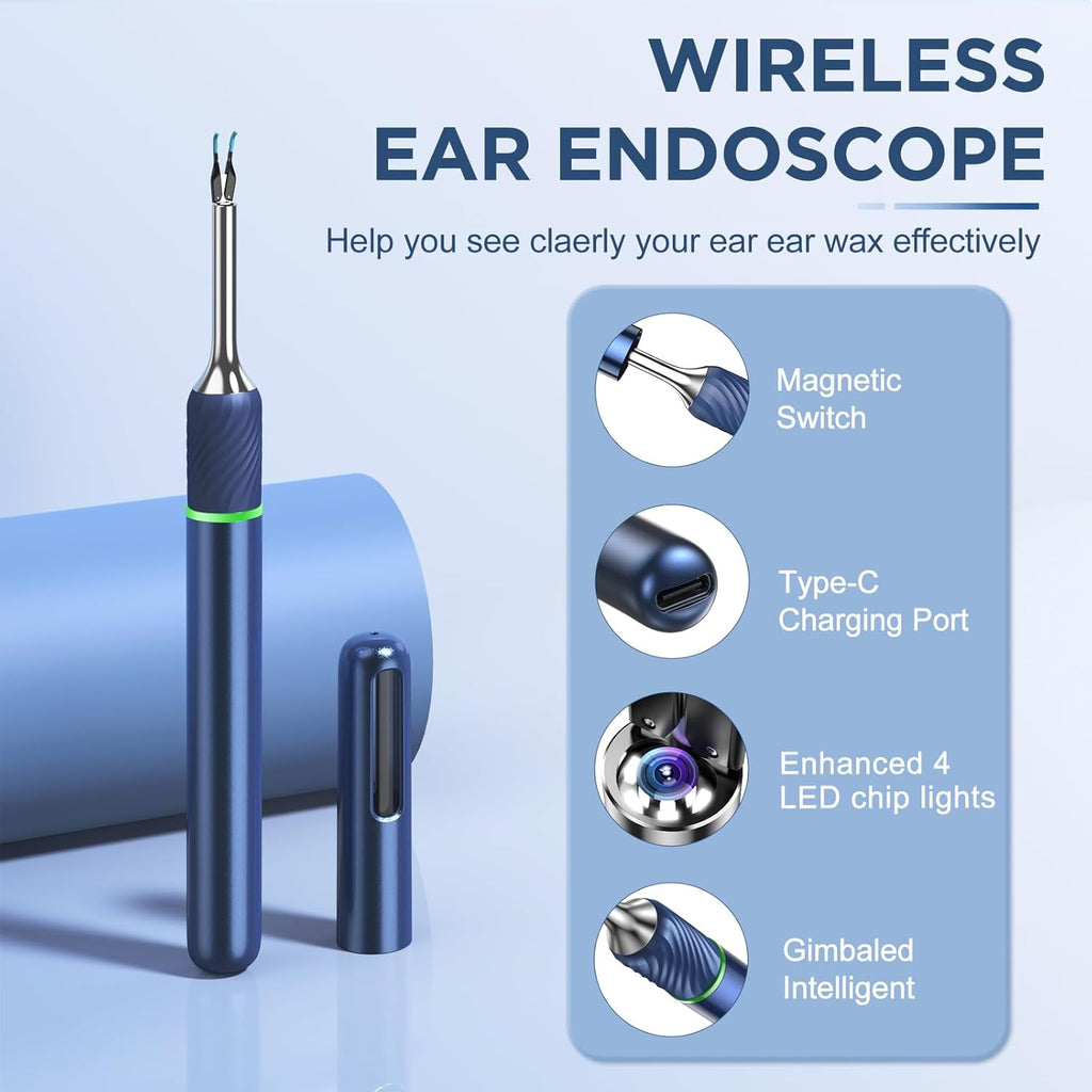 Ear Wax Removal Tool with Ear Camera and Ear Cleaner Kit G4673
