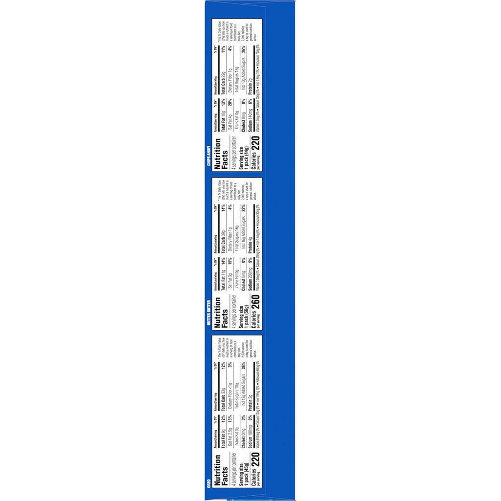 Cookies Variety Pack, 48 Snack Packs, 4 Boxes G20950