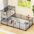 YITAHOME Guinea Pig Cage, Indoor C&amp;C Small Animal Cage with Waterproof Plastic Liner Playpen for Bunny, Chinchilla and Hamster - Pet Supplies online store