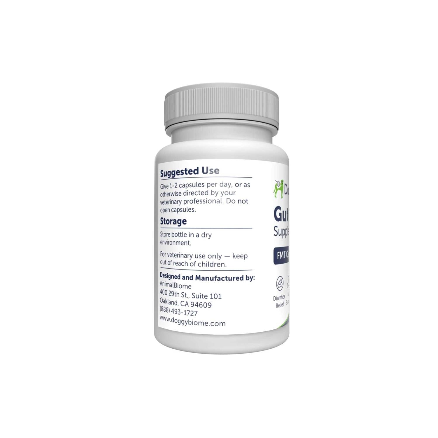 Gut Restore Supplement for Dogs, 30 Capsules Z33824
