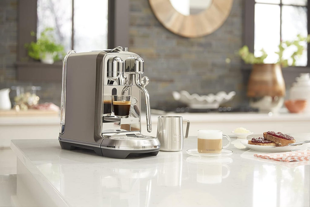 Brushed Stainless Steel Espresso Machine D191395
