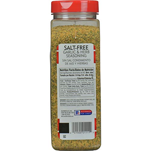 Garlic & Herb Seasoning, 19 oz Y385