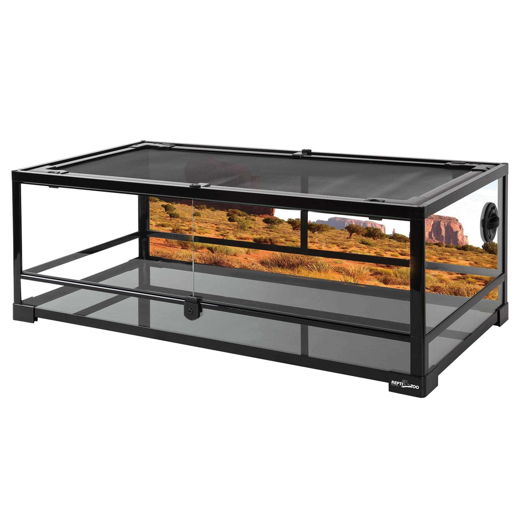 Repti-zoo Full Glass Reptile Terrarium RK0118R - Pet Supplies online store