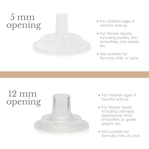 Baby Food Bottle Starter Set with Self Feeder, Reusable Silicone Cup C914