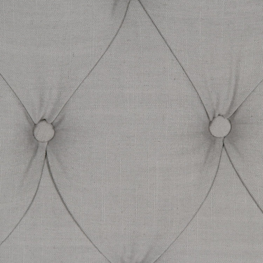 Upholstered Adjustable Headboard Panel with Button-Tufted Design - Twin V6885